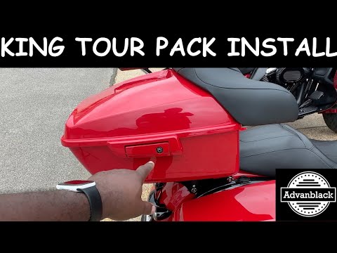 Видео: Установка AdvanBlack King Tour Pack на мой Harley