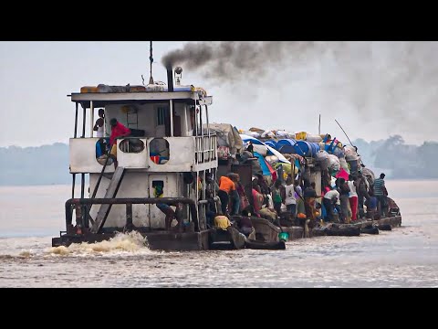 Видео: Конго, Острые ощущения от реки | Самые смертельные путешествия