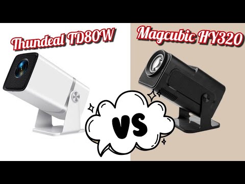 Видео: СРАВНЕНИЕ TD80W vs HY320. Кто лучше? Magcubic? Thundeal?
