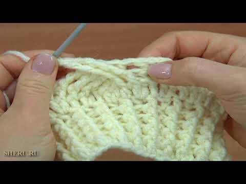 Видео: Шапка с АРАНАМИ. Урок 182