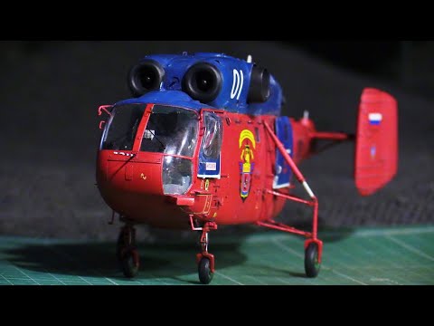 Видео: Две пожарные птички: соосник  Ка-32А и автолестница АЛ-18 (Газ-52)  - начинаю расхламлять...