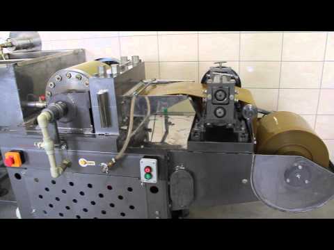 Видео: Агрегат для виготовлення вощини АИВ-100-2 виробництва ТОВ "АВВ-100"