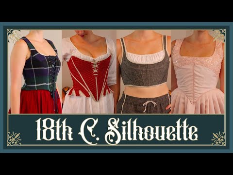 Видео: Обсуждение: Современные методы создания силуэта XVIII века (история/костюмирование/косплей)