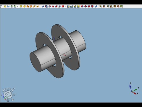 Видео: FreeCAD.#23. Инструменты "Создать клон" и "Клонировать"