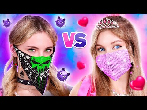 Видео: Милая vs Дерзкая Королева Школы! Alt vs Soft Сестра