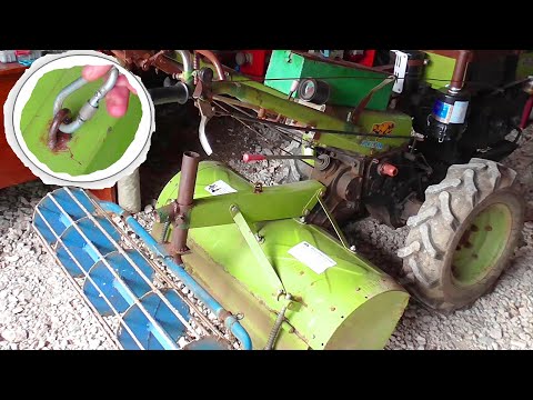 Видео: Как легко надеть фрезу на мотоблок!