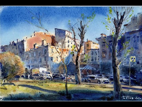 Видео: Петербургский вид. St.Petersburg street