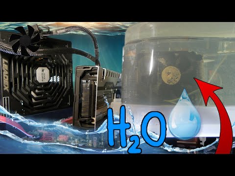 Видео: Водно кулерное охлаждение процессора