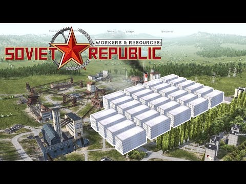 Видео: ПРОИЗВОДСТВО ЦЕМЕНТА И ПАНЕЛЕЙ #5 Прохождение Workers & Resources Soviet Republic