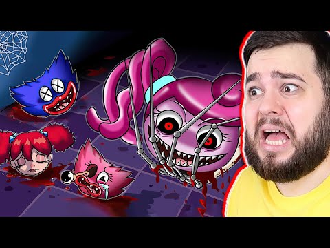 Видео: МОНСТР МАМА ДЛИННЫЕ НОГИ в Poppy Playtime Chapter 2 АНИМАЦИИ