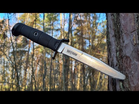 Видео: Нож VECTOR Kizlyar Supreme. Уличный тест