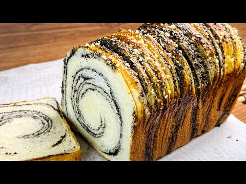 Видео: Черный кунжутный хлеб – мягкий, ореховый и вызывающий привыкание!