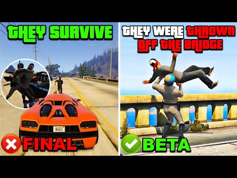 Видео: Бета-миссии GTA 5 были НАМНОГО более жестокими!