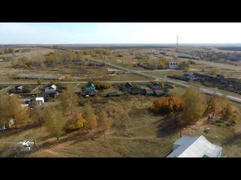 Видео: село Белынь Пачелмского района Пензенской области \ обзорная аэросъемка