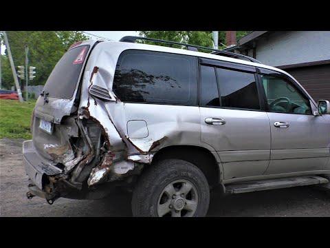 Видео: Toyota Land cruiser ремонт кузова Auto body repair.