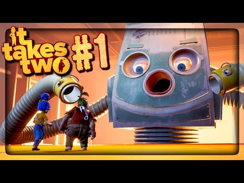 Видео: ПРИКЛЮЧЕНИЯ НАЧИНАЮТСЯ! ЛУЧШАЯ КООП ИГРА ГОДА! ✅ It Takes Two Прохождение #1