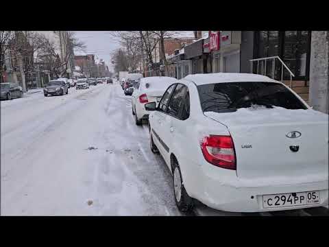 Видео: Настоящая зима! Работаем в гололед на Анжи.