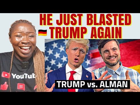 Видео: НЕМЕЦКИЙ комик Альман унижает Дональда Трампа
