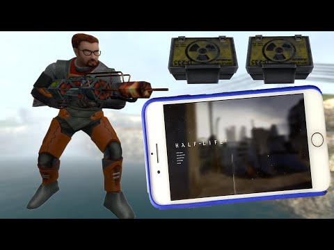 Видео: HALF-LIFE 2 С ГАУССОМ НА ТЕЛЕФОНЕ