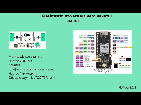 Видео: Meshtastic, что это и с чего начать. Часть 1