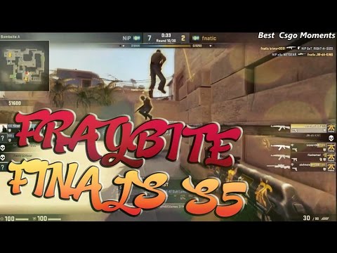 Видео: Лучшие моменты CS GO Fragbite Masters S5 FINALS (Inc. Dennis Teamkill)