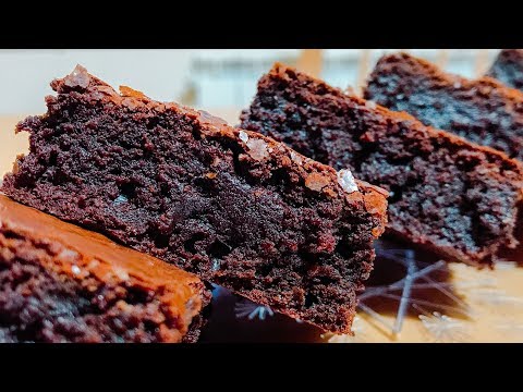 Видео: Настоящий американский БРАУНИ.  шоколадный торт - пирог.Chocolate brownie