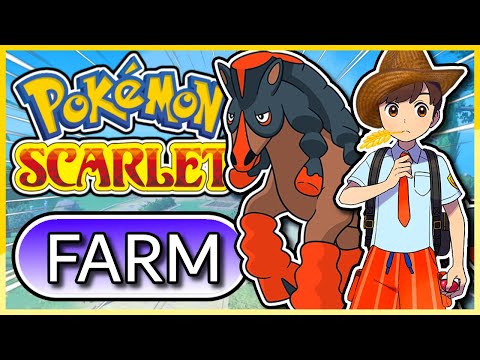 Видео: Pokémon Scarlet — только FARM — Hardcore Nuzlocke