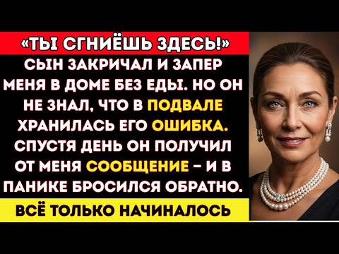Видео: Ты тут сгнишь! Мой сын запер меня без еды и уехал в отпуск!