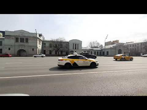 Видео: Москва. Прогулка по Ленинскому проспекту от Калужской площади  до площади Гагарина. Часть 1