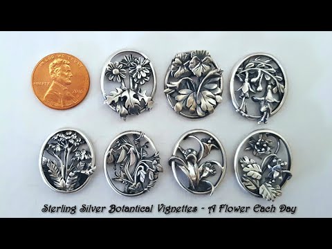 Видео: Изготовление миниатюрного цветка из стерлингового серебра