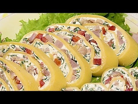 Видео: СЫРНЫЙ РУЛЕТ " Калейдоскоп"/Cheese roll