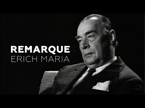 Видео: Эрих Мария Ремарк - Первое интервью на русском языке.