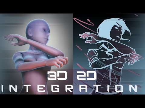 Видео: Как объединить 2D- и 3D-анимацию — Учебное пособие