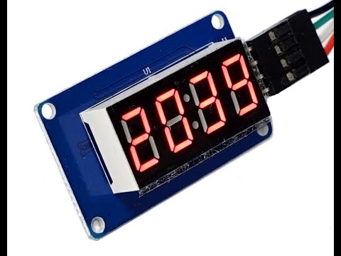 Видео: Сегментный дисплей TM1637 подключение к Arduino и крутая прошивка