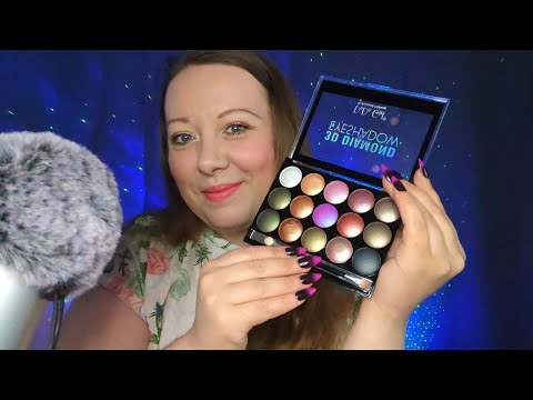 Видео: Асмр МАКИЯЖ💄Тестирую новую палетку теней с охлаждающим эффектом с Яндекс Маркета | ASMR makeup