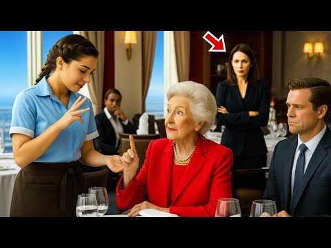 Видео: 👉 "Скромная ОФИЦИАНТКА обслужила ГЛУХУЮ мать МИЛЛИОНЕРА… Но её СЕКРЕТ заставил всех МОЛЧАТЬ!" 😱💔