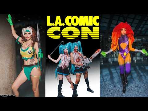 Видео: Музыкальное видео косплея с LA ComicCon 2025 — Los Angeles Comic Con 2025 — LACC 2025