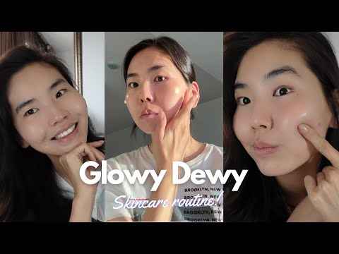 Видео: GLOWY DEWY skincare routine (яг одоо хэрэглэж байгаа зүйлс ✨)