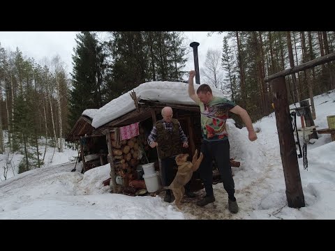 Видео: ЖИЗНЬ в ТАЙГЕ. С ЛЕОНТЬЕВИЧЕМ на КОРДОН. НЕДЕЛЮ в ТАЙГЕ. Часть первая.