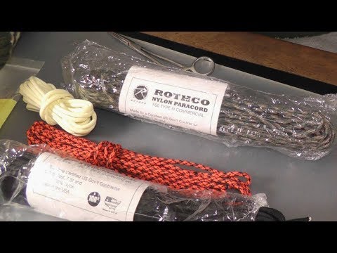 Видео: Paracord: Китай или USA, где купить. Мой выбор паракорда