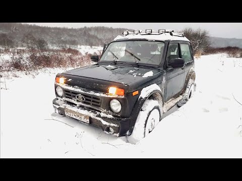 Видео: Нива БРОНТО. По снежной целине в покинутую деревню. ТАКОГО Я НЕ ОЖИДАЛ.