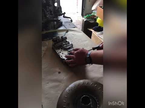 Видео: Переборка гидроблока Пежо 407 АКПП ZF4HP20