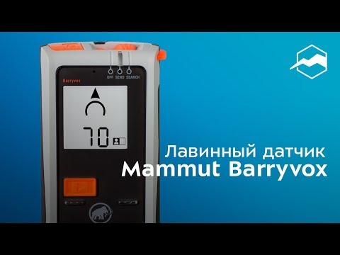 Видео: Лавинные датчики Mammut Barryvox и Mammut Barryvox S. Обзор