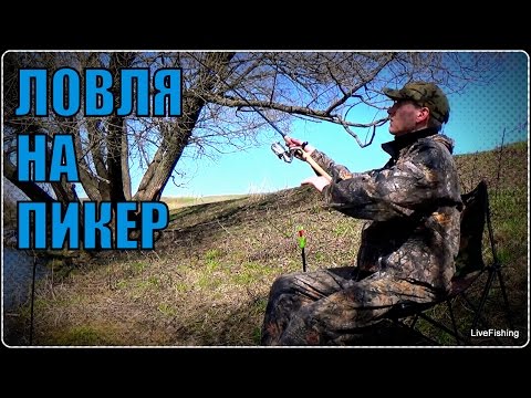 Видео: Ловля на пикер  Река Красивая Меча