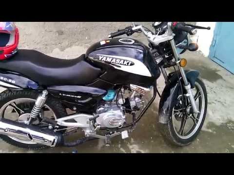 Видео: Первое видео. Yamasaki Leader 2. Последствия первого падения с мото.