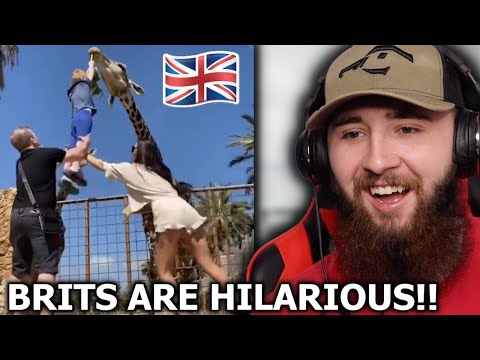 Видео: Американец отреагировал на самые смешные британские видео в интернете!! *Я плачу*