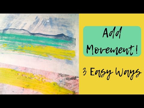 Видео: Трансформация произведения искусства: простая гравюра для создания движения