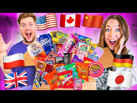 Видео: ПРОБУЕМ ОГРОМНУЮ КОРОБКУ ВКУСНЯШЕК ИЗ РАЗНЫХ СТРАН МИРА ! 🇺🇸 *ОБОЖРАТЬСЯ*
