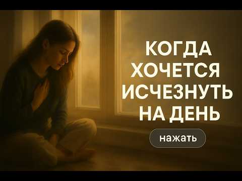 Видео: Когда хочется исчезнуть на день — музыка для души, восстановления и тишины. Стихи  Стеллы Коплин