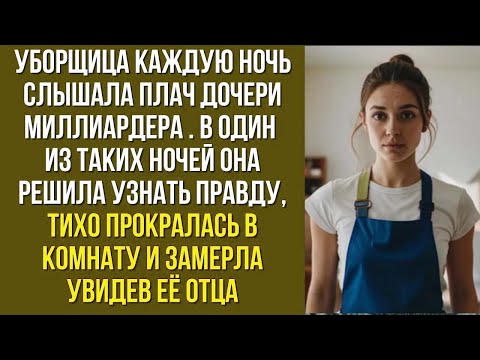 Видео: Уборщица каждую ночь слышала плач дочери миллиардера . В один из таких ночей она решила узнать